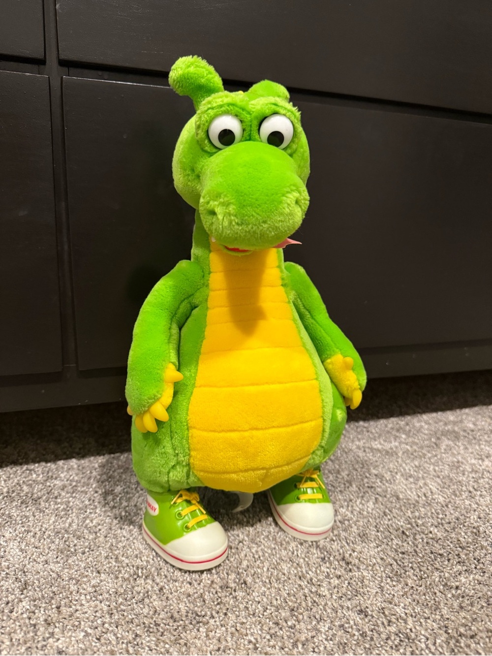 Vintage 1994 The Adventures Of Dubley The Dragon Plush Toy